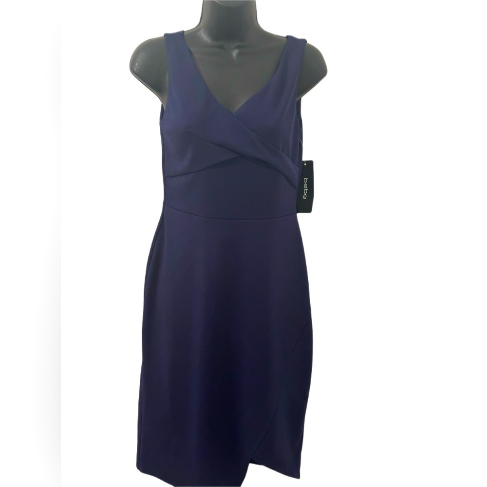 NWT Bebe Navy Dress size 4